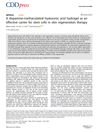 A Dopamine-Methacrylated Hyaluronic Acid Hydrogel as an Effective Carrier for Stem Cells in Skin Regeneration Therapy