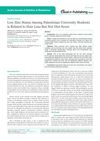 Low Zinc Status Among Palestinian University Students Is Related to Hair Loss But Not Diet Score