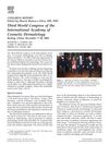 Third World Congress of the International Academy of Cosmetic Dermatology