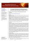 To Evaluate the Outcome of Combined Therapy of Cyproterone Acetate and Ethinyl Estradiol in PCOS