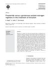 Finasteride Versus Cyproterone Acetate-Estrogen Regimens in the Treatment of Hirsutism