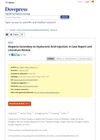 Alopecia Secondary to Hyaluronic Acid Injection: A Case Report and Literature Review