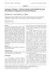 Androgens in Women: Critical Evaluation of Methods for Their Determination in Diagnosing Endocrine Disorders