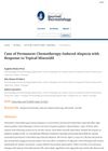 Permanent Alopecia Post-Chemotherapy with Favorable Response to Topical Minoxidil