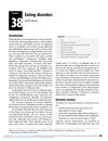 Overview of Eating Disorders: Anorexia Nervosa, Bulimia Nervosa, and Binge-Eating Disorder