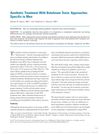 Aesthetic Treatment With Botulinum Toxin: Approaches Specific to Men