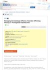 Managing Dermatologic Effects of Gender-Affirming Therapy in Transgender Adolescents