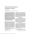 Topical Minoxidil Therapy for Androgenetic Alopecia