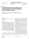 Hair Follicle Melanogenesis Reflected in Hair Pigmentation as a Developmental Factor in Alopecia Areata