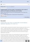 Supplementation and Hair Growth: A Retrospective Chart Review of Patients With Alopecia and Laboratory Abnormalities
