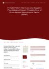 Female Pattern Hair Loss and Negative Psychological Impact: Possible Role of Brain-Derived Neurotrophic Factor