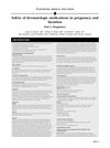 Safety of Dermatologic Medications in Pregnancy and Lactation