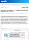 Formulation and Evaluation of a Polyherbal Hair Dye Using Phyllanthus Reticulatus Fruit