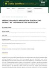 Herbal Shampoo Innovation: Purwaceng Extract as the Main Active Ingredient