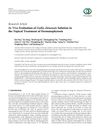 In Vivo Evaluation of Galla Chinensis Solution in the Topical Treatment of Dermatophytosis