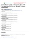 Hemorrhagic Cystitis in Allogeneic Stem Cell Transplantation: A Role for Age and Prostatic Hyperplasia