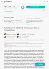 Testosterone in COVID-19: An Adversary Bane or Comrade Boon