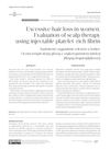Excessive Hair Loss in Women: Evaluation of Scalp Therapy Using Injectable Platelet-Rich Fibrin