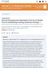 Desmopressin Stimulation Test as a Valuable Tool in Establishing Cushing Syndrome Etiology