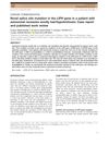 Novel Splice Site Mutation in the LIPH Gene in a Patient with Autosomal Recessive Woolly Hair/Hypotrichosis: Case Report and Published Work Review