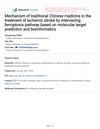 Mechanism of Traditional Chinese Medicine in the Treatment of Ischemic Stroke by Intervening Ferroptosis Pathway Based on Molecular Target Prediction and Bioinformatics