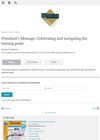 President’s Message: Celebrating and Navigating the Turning Point