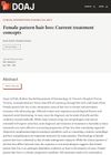 Female Pattern Hair Loss: Current Treatment Concepts