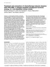 Treatment and Prevention of Chemotherapy-Induced Alopecia with PTH-CBD, a Collagen-Targeted Parathyroid Hormone Analog, in a Non-Depilated Mouse Model