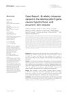 Case Report: Bi-Allelic Missense Variant in the Desmocollin 3 Gene Causes Hypotrichosis and Recurrent Skin Vesicles