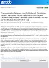 The Association Between Low Circulating Insulin-Like Growth Factor-1 and Insulin-Like Growth Factor Binding Protein-3 with Hair Loss in Women: A Case-Control Study in Basrah, Iraq