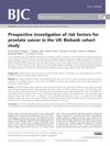 Prospective Investigation of Risk Factors for Prostate Cancer in the UK Biobank Cohort Study