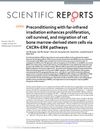 Preconditioning With Far-Infrared Irradiation Enhances Proliferation, Cell Survival, And Migration Of Rat Bone Marrow-Derived Stem Cells Via CXCR4-ERK Pathways