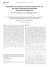 Identification of MicroRNAs Involved in Growth Arrest and Cell Death in Hydrogen Peroxide-Treated Human Dermal Papilla Cells