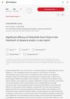 Significant Efficacy of Tofacitinib from China in the Treatment of Alopecia Areata: A Case Report