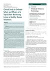 Clinical Study to Evaluate Safety and Efficacy of a Topical Hair Minimizing Lotion in Healthy Human Volunteers