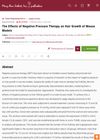 The Effects of Negative Pressure Therapy on Hair Growth of Mouse Models