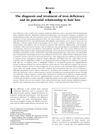 The Diagnosis and Treatment of Iron Deficiency and Its Potential Relationship to Hair Loss