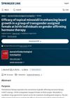 Efficacy of Topical Minoxidil in Enhancing Beard Growth in Transgender Individuals Assigned Female at Birth on Gender Affirming Hormone Therapy