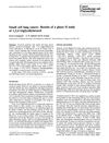 Small Cell Lung Cancer: Results of a Phase II Study of 1,2,4-Triglycidylurazol