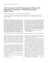 Oral Testosterone in Oil: Pharmacokinetic Effects of 5α-Reduction by Finasteride or Dutasteride and Food Intake in Men