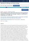 Early Androgen Activity After Birth Determines the Hypothalamic Expression of Androgen and Estrogen Receptors in Adulthood in Female but Not in Male Rats