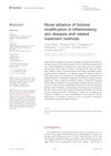 Novel Advances of Histone Modification in Inflammatory Skin Diseases and Related Treatment Methods