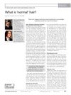 What Is Normal Hair? Advancements in Hair Imaging Techniques