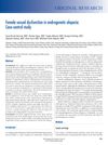 Female Sexual Dysfunction in Androgenetic Alopecia: Case-Control Study