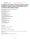 Evaluation of the Effect of Topical Calcipotriol Versus Platelet-Rich Plasma Versus a Combination of Both on Patients with Alopecia Areata
