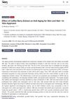 Effect of Coffee Berry Extract on Anti-Aging for Skin and Hair: In Vitro Approach