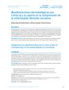 Dermatological Manifestations of Covid-19 and Their Contribution to Understanding the Disease