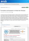 Formulation and Evaluation of Herbal Hair Shampoo