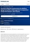 Amniotic Allograft Implantation for Midface Aging Correction: A Retrospective Comparative Study with Platelet-Rich Plasma