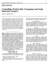 Camouflage During Hair Transplant and Scalp Reduction Surgery